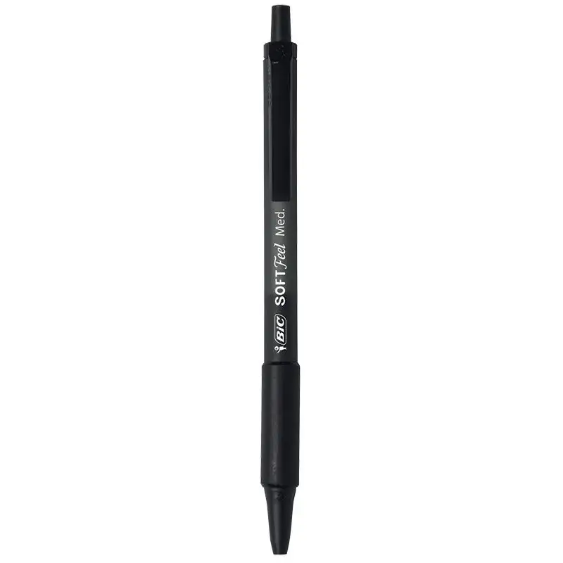 Ручка кулькова чорна Soft feel Клик BIC, 893220 1
