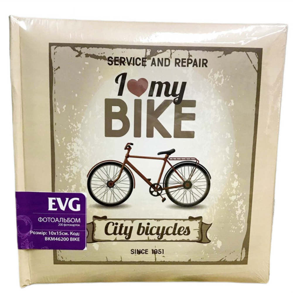 Фотоальбом EVG 10*15*200 BKM46200 Bike 2