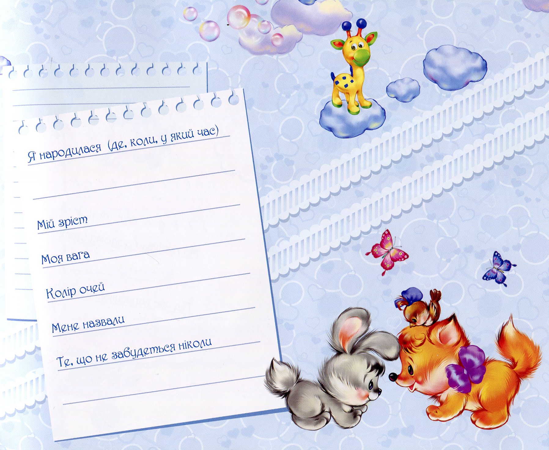 Альбом для немовлят: Наш синочок (у), 221113 5