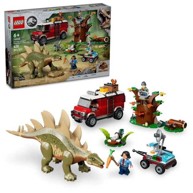 Конструктор Lego Jurassic World "Миссии динозавров: Находка стегозавра", 76965 2
