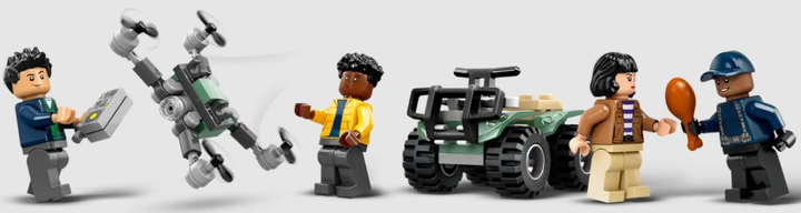 Конструктор Lego Jurassic World "Миссии динозавров: Грузовик для перевозки аллозавра", 76966 6