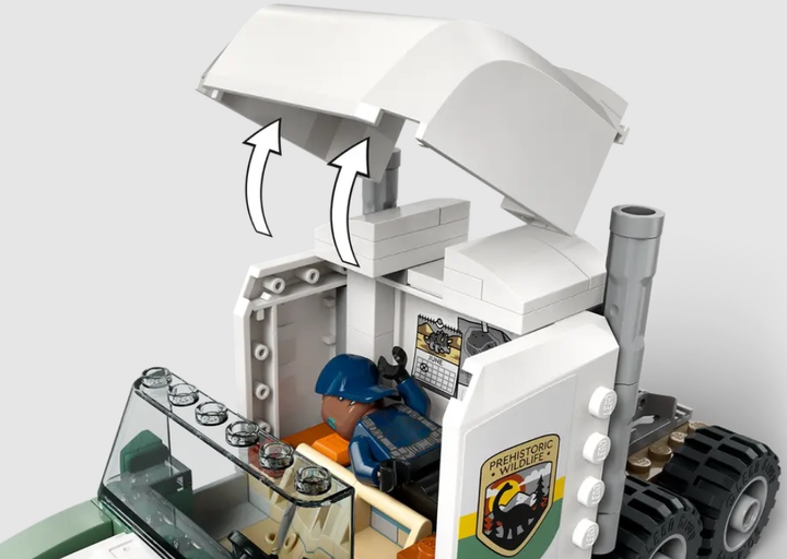 Конструктор Lego Jurassic World "Миссии динозавров: Грузовик для перевозки аллозавра", 76966 7