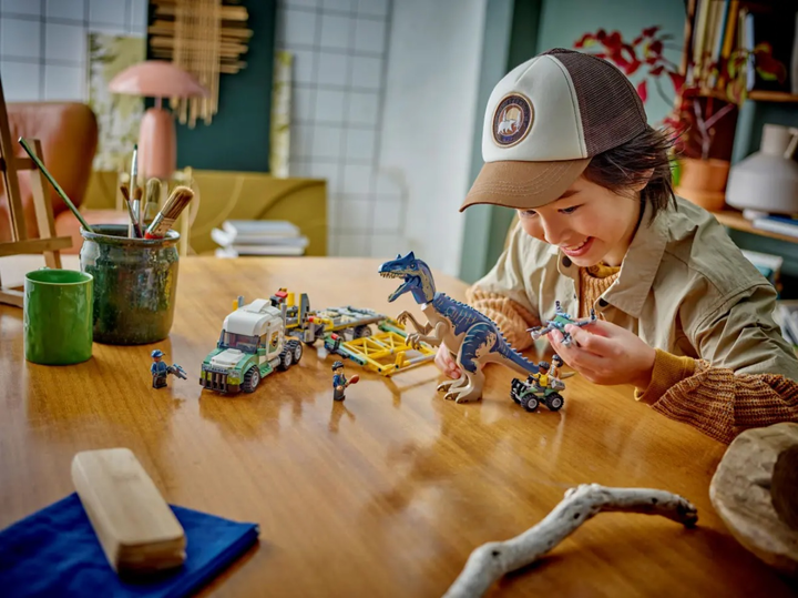 Конструктор Lego Jurassic World "Миссии динозавров: Грузовик для перевозки аллозавра", 76966 10