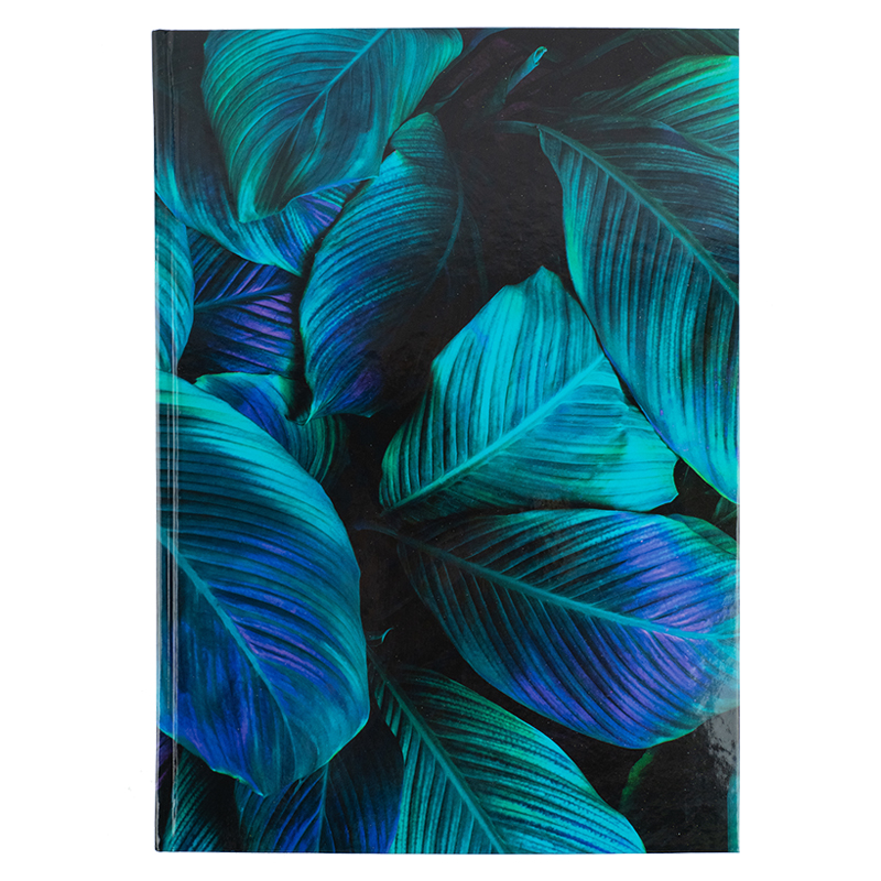 Книга записная Flora А4 192 арк. кл., зеленая, 8423-26-A