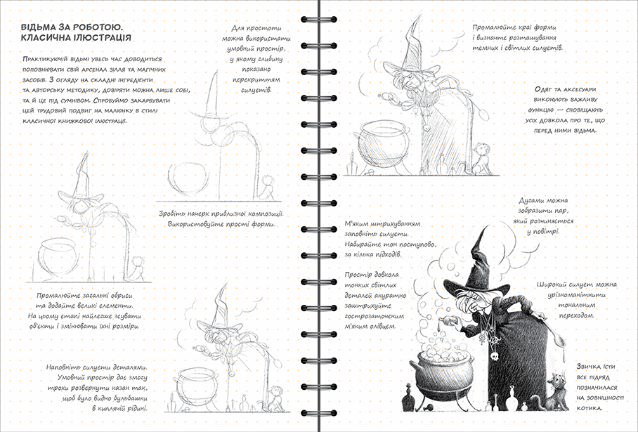 Блокнот "SketchBook. Малюємо фентезі", (у) (2541) 5