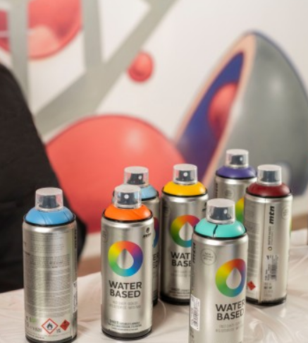 Аерозольна фарба MTN WB4 Titanium White 400 мл, EX014W9010M 4