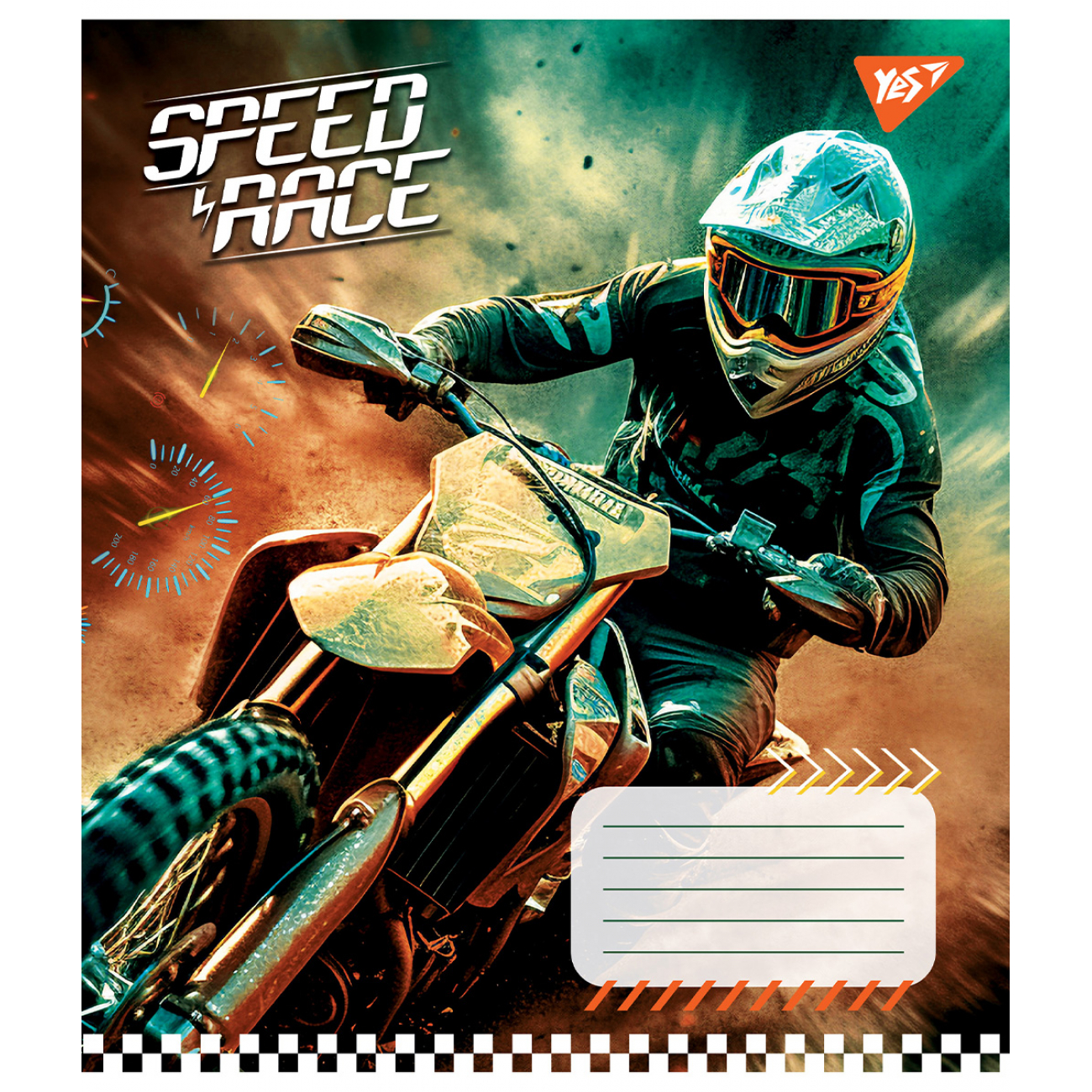 Тетрадь 18 кл. YES Speed race, 767248 4