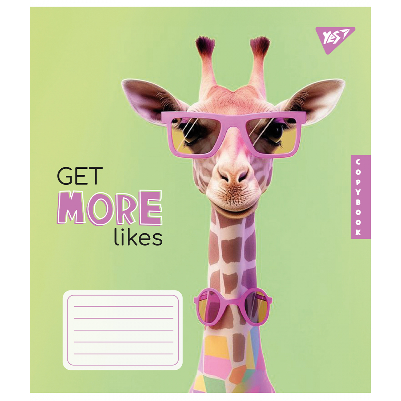 Зошит 18 лін. YES Get more likes, 767266 2