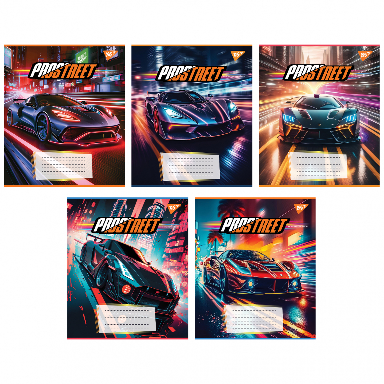 Зошит 36 лін. YES Prostreet, 767092