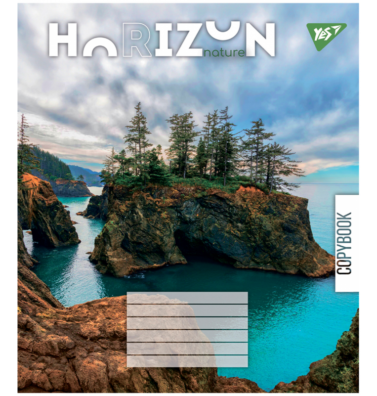 Тетрадь 60 кл. YES Horizon nature, 767144 3