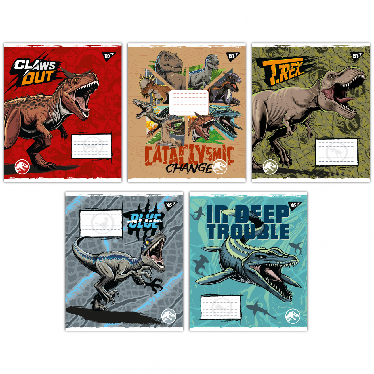 Зошит 12 кос. YES Jurassic world, 767209