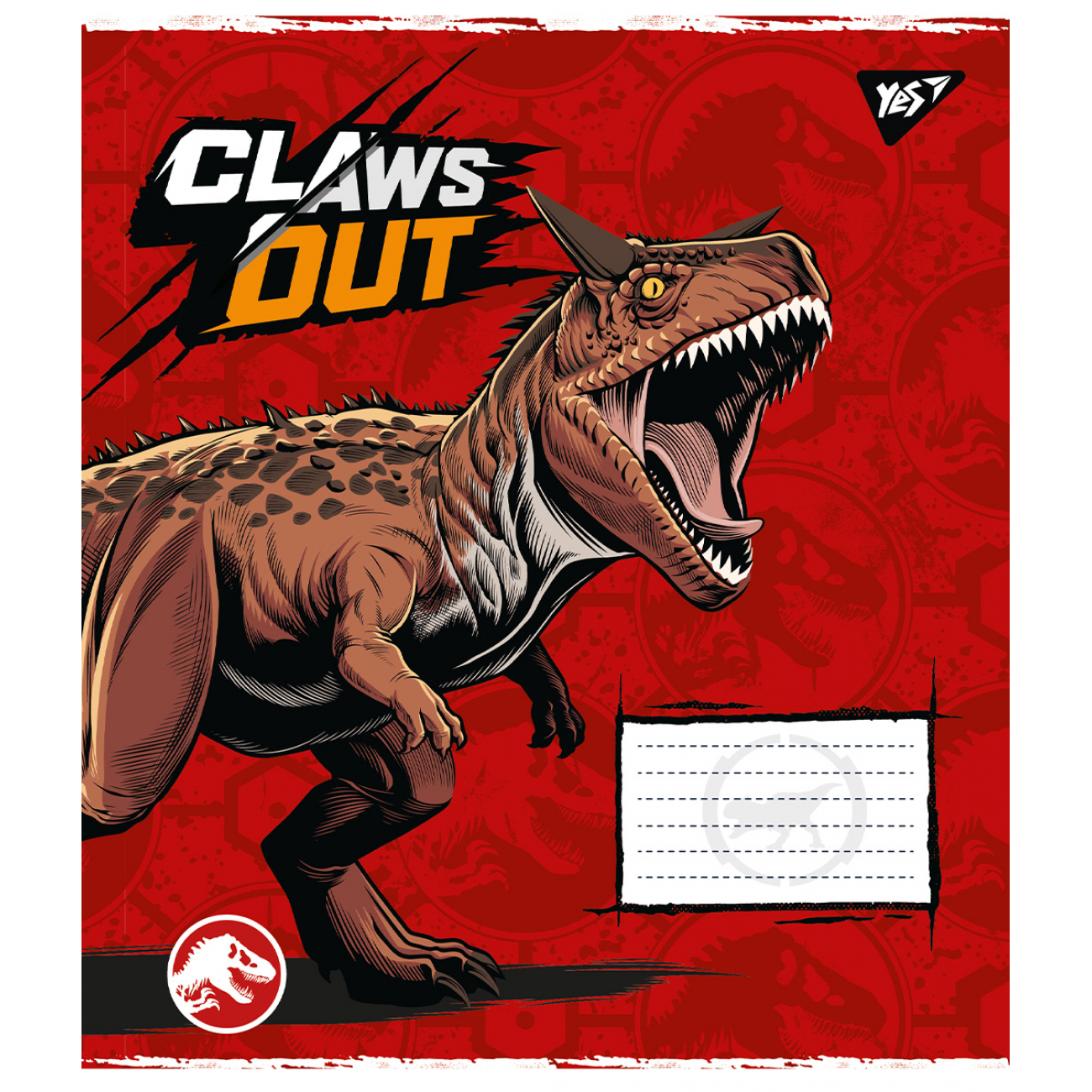 Зошит 12 кос. YES Jurassic world, 767209 1