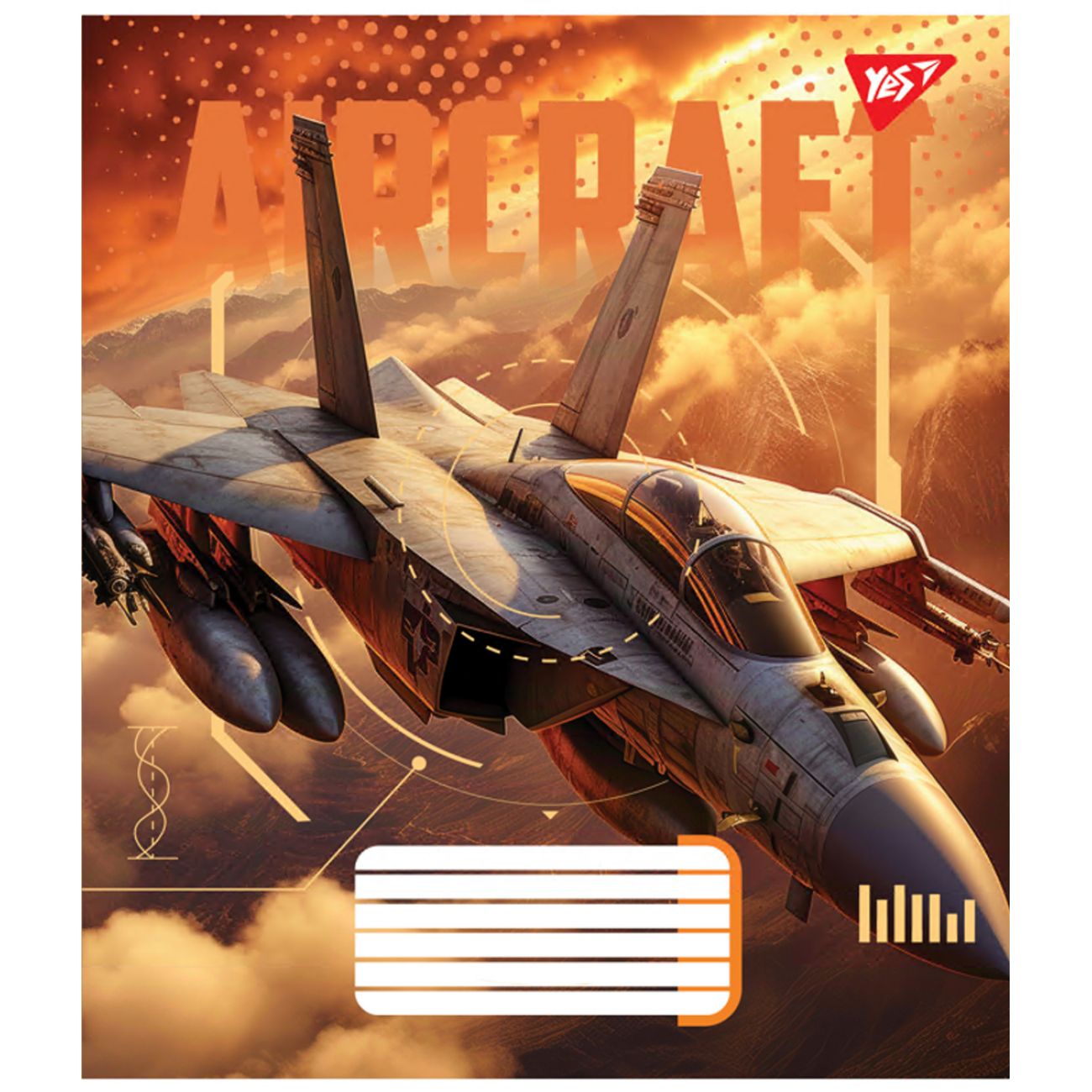 Тетрадь 18 кл. YES Aircraft, 766964 2