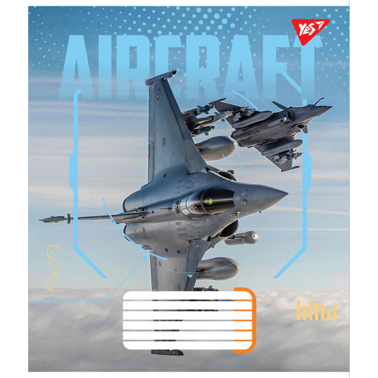 Тетрадь 18 кл. YES Aircraft, 766964 3