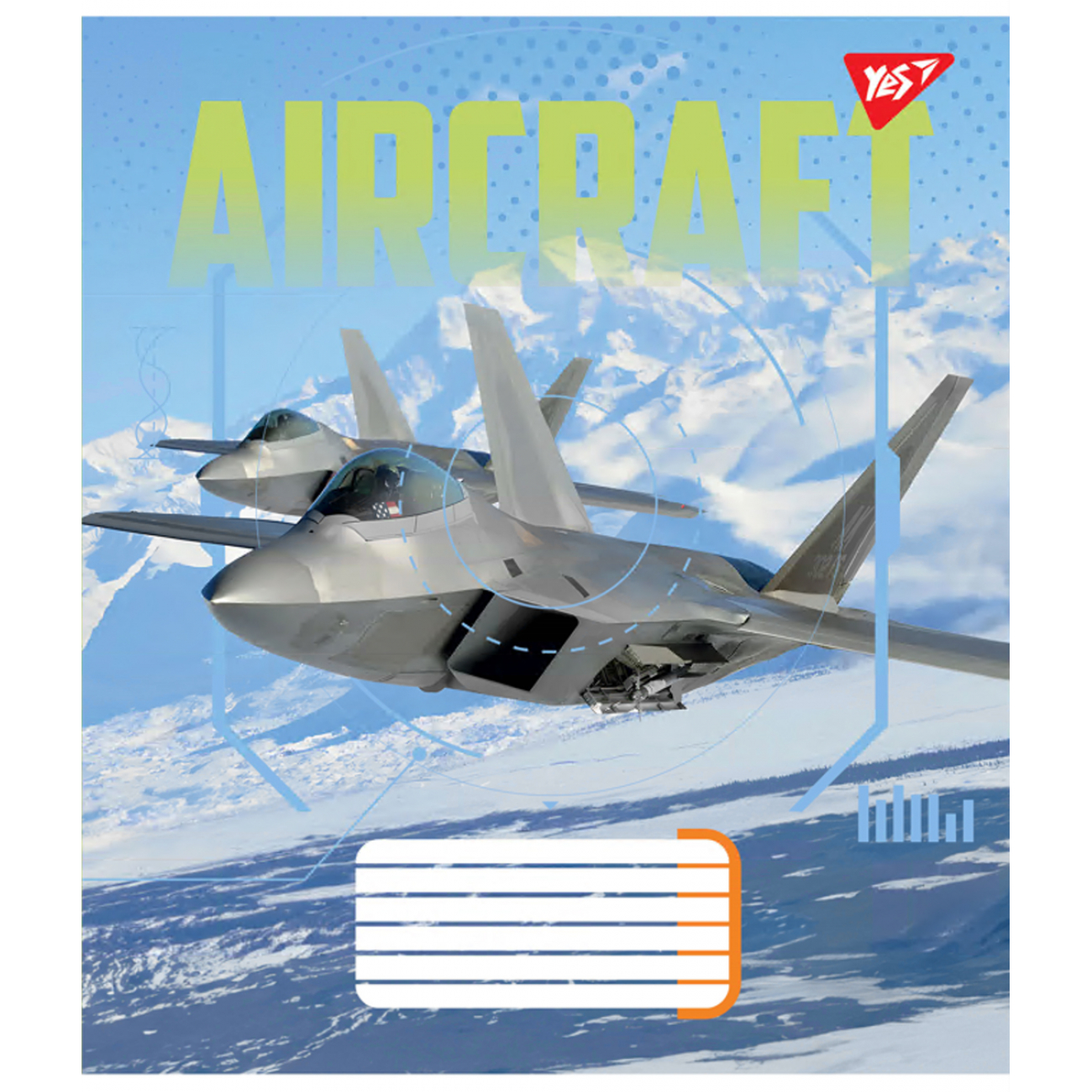 Тетрадь 18 кл. YES Aircraft, 766964 4