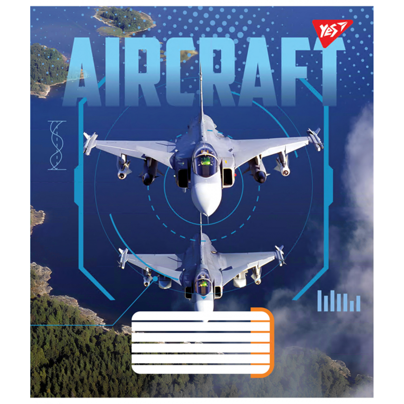 Тетрадь 18 кл. YES Aircraft, 766964 5