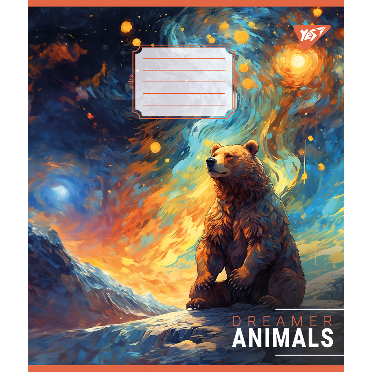 Тетрадь 48 кл. YES Dreamer animals, 767105 1