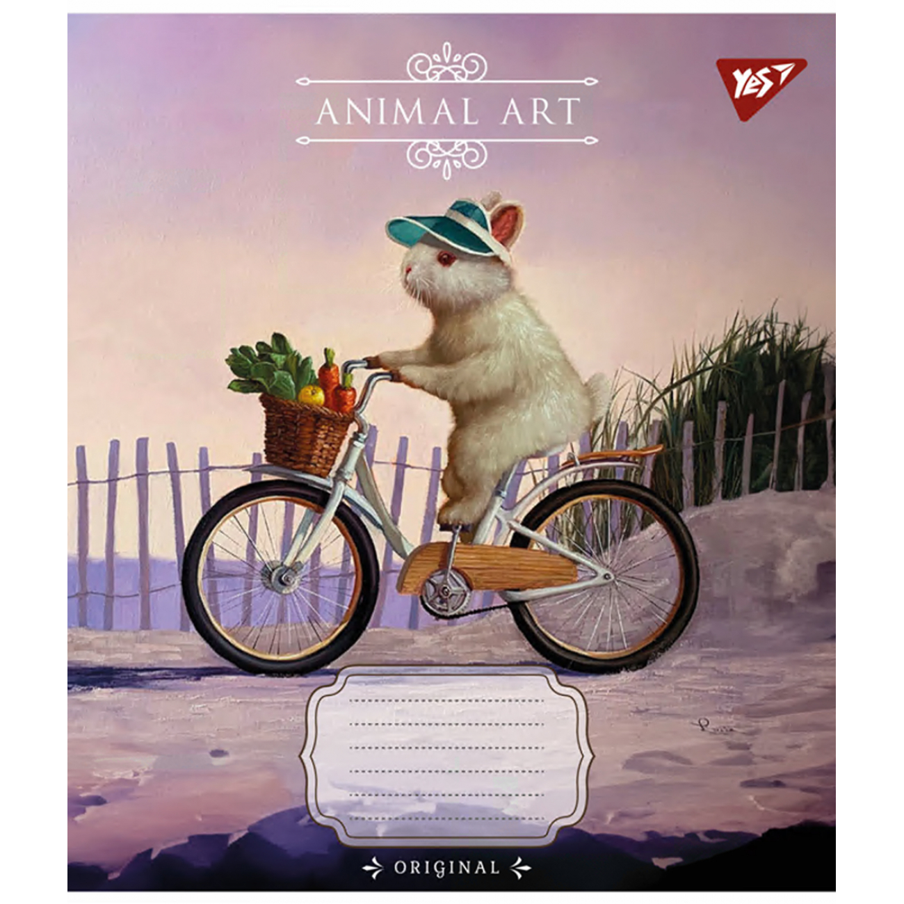 Тетрадь 60 кл. YES Animal art, 767138 1