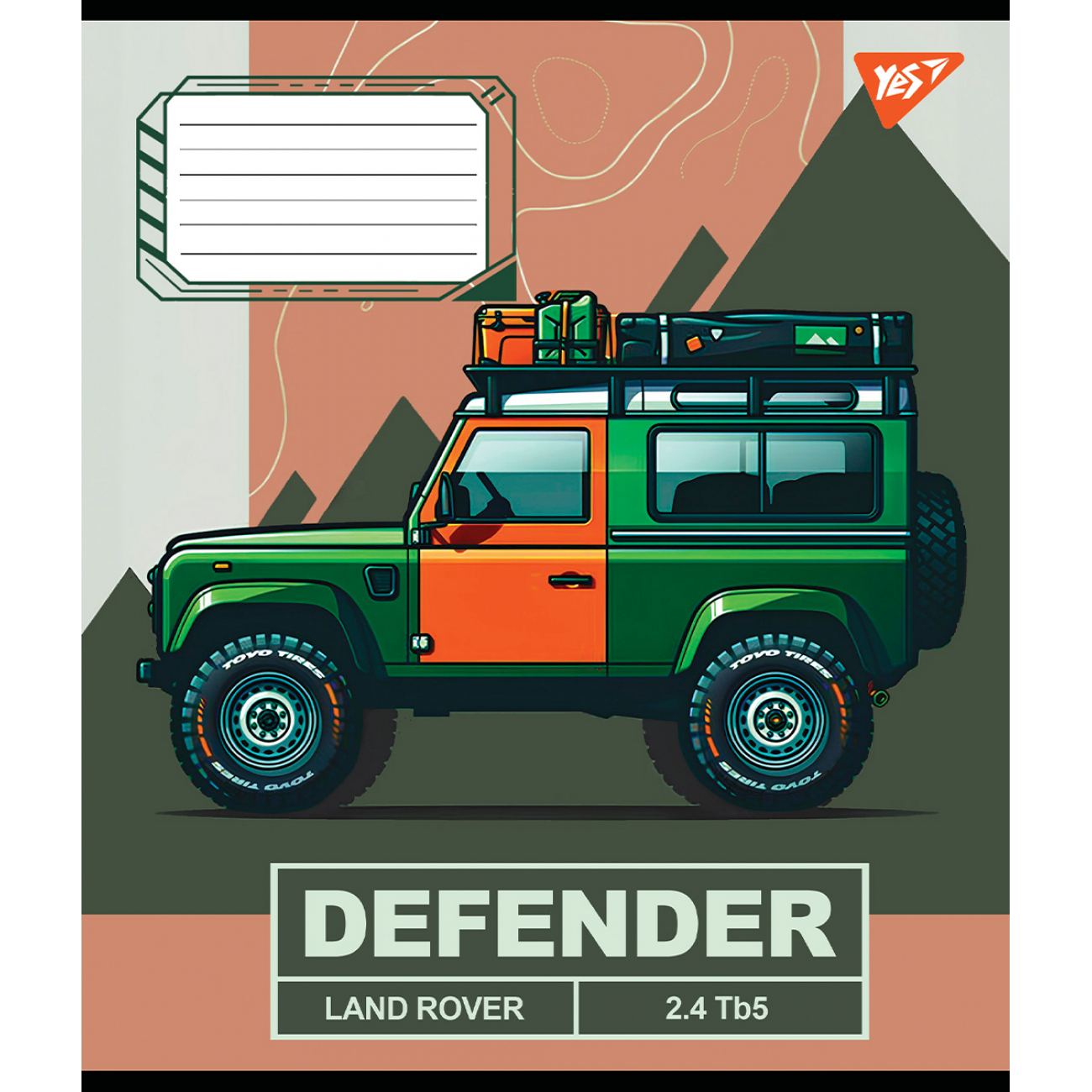 Тетрадь 60 кл. YES Off road vehicle, 767401 1