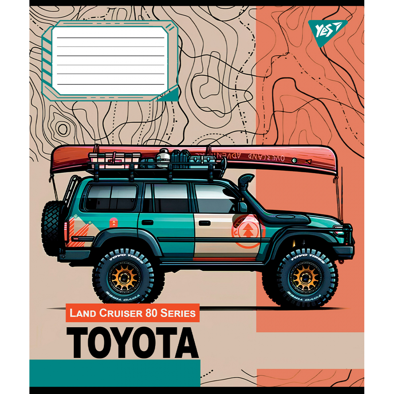 Тетрадь 60 кл. YES Off road vehicle, 767401 2