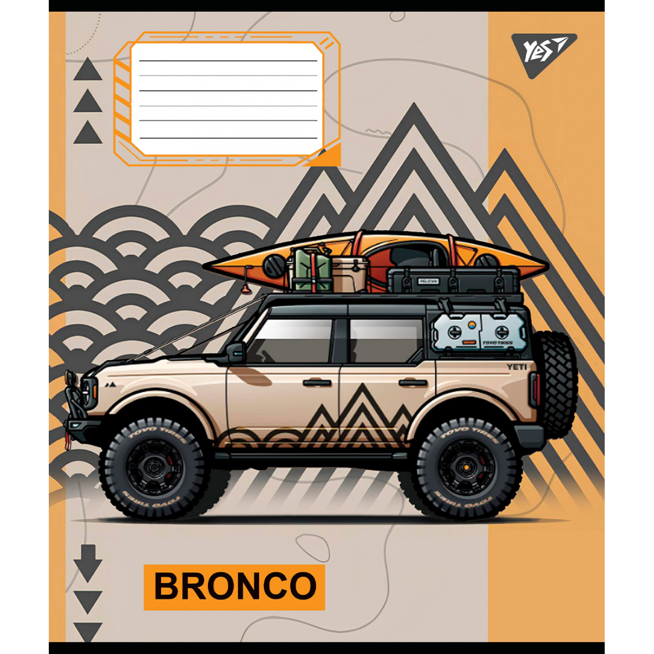 Тетрадь 60 кл. YES Off road vehicle, 767401 4