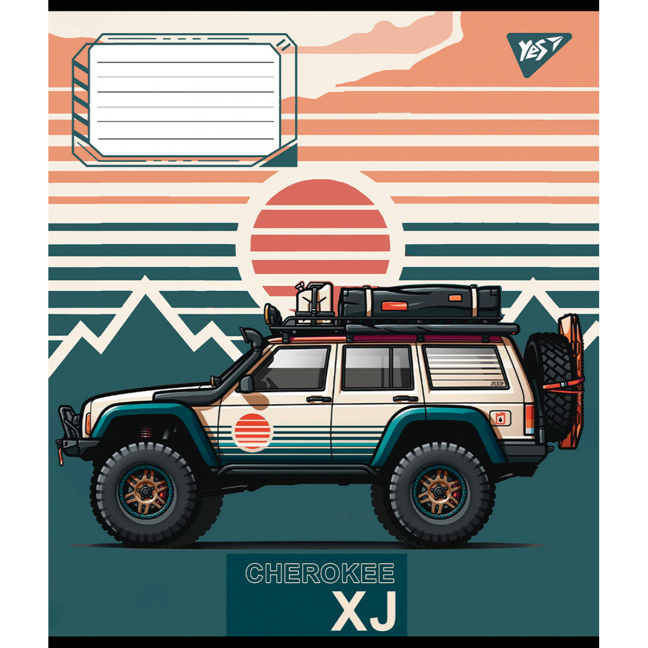 Тетрадь 60 кл. YES Off road vehicle, 767401 5