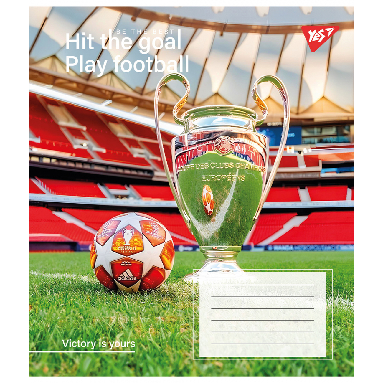 Зошит 96 кл. YES Hit the goal, 767418 3