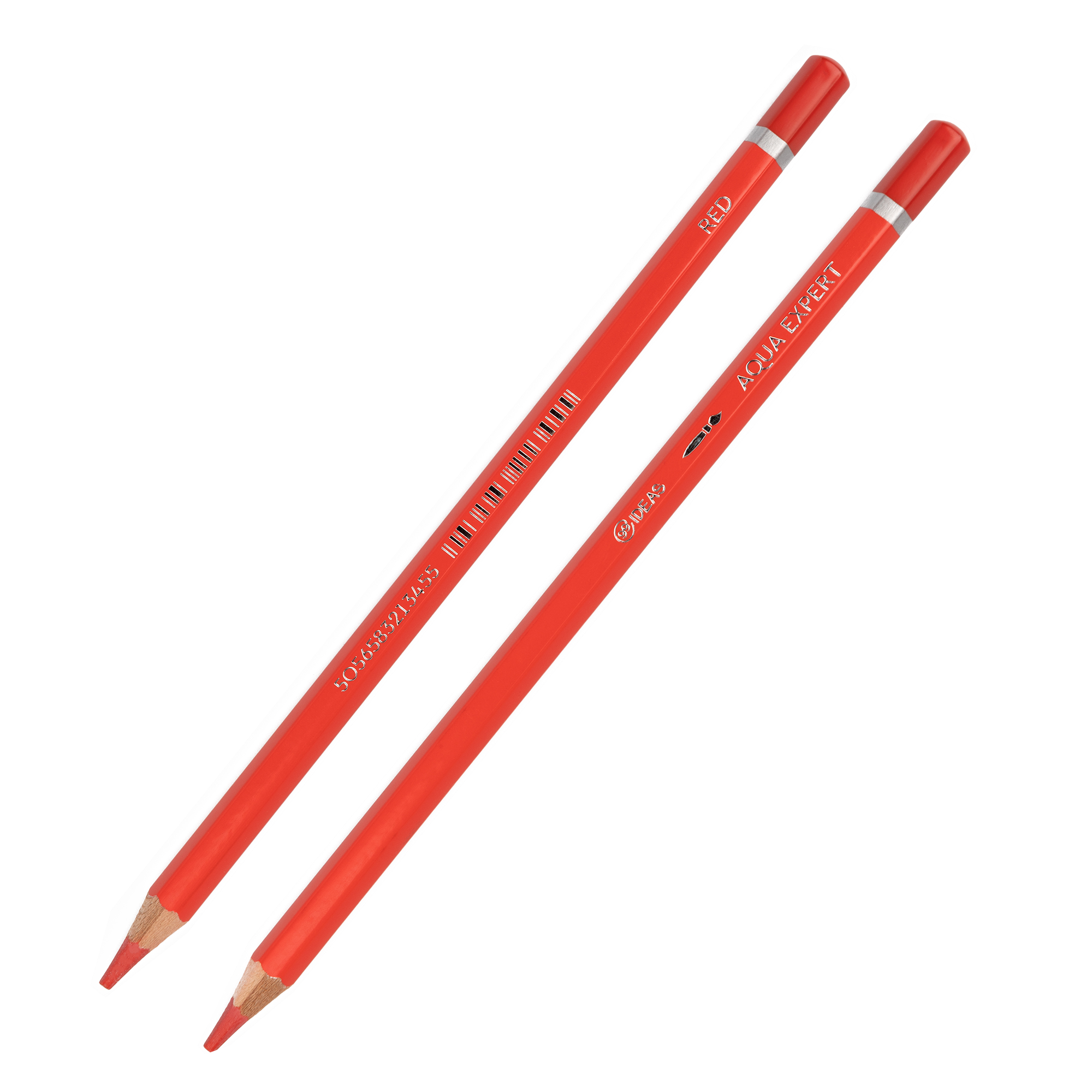 Олівець акварельний 99IDEAS "Aqua Expert", Red/Червоний, 99AE-RED