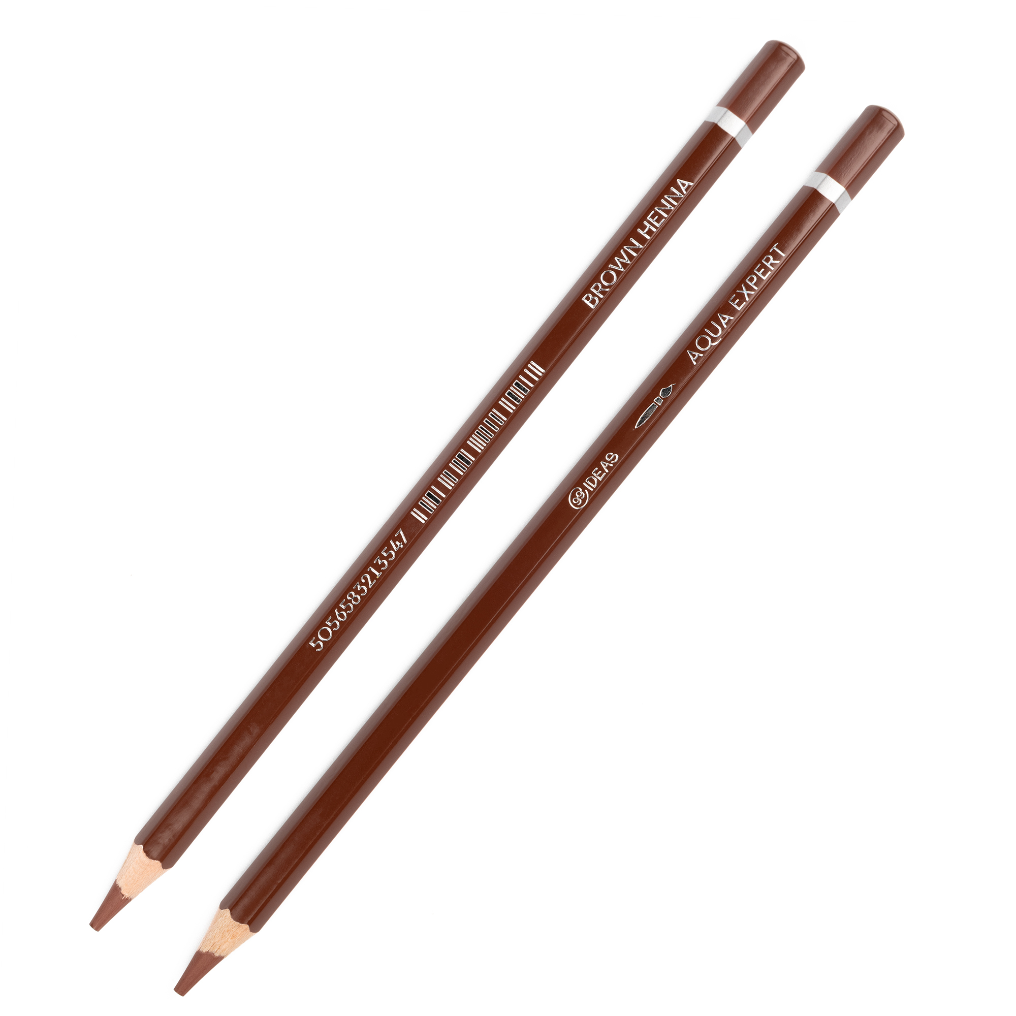 Олівець акварельний 99IDEAS "Aqua Expert", Brown Henna/Коричнева хна, 99AE-BHEN