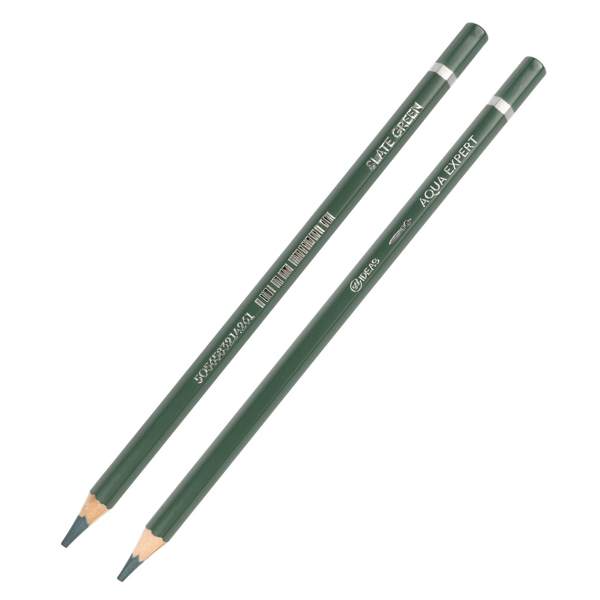Олівець акварельний 99IDEAS "Aqua Expert", Slate Green/Зелений сланець, 99AE-SLATG
