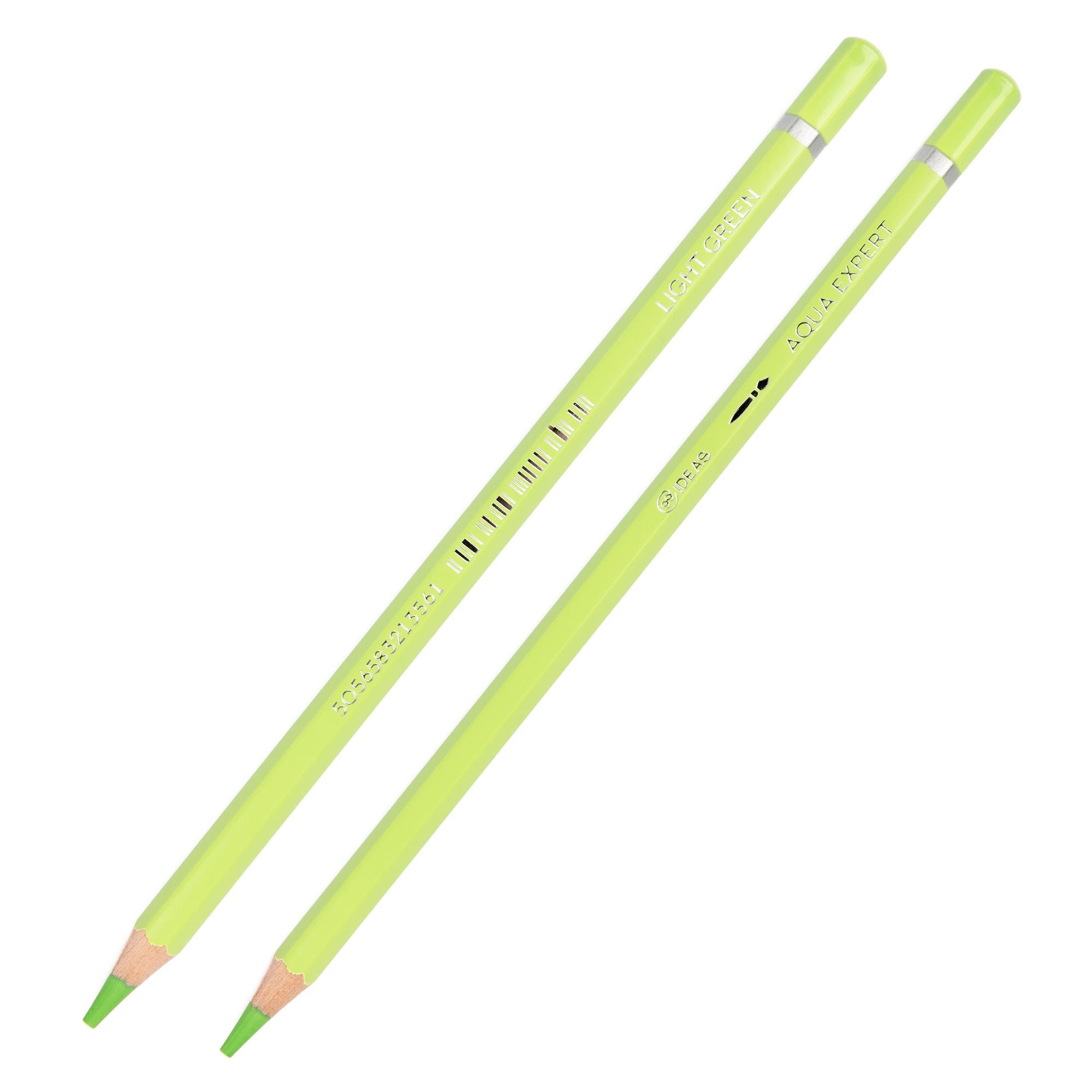 Олівець акварельний 99IDEAS "Aqua Expert", Light Green/Світло-зелений, 99AE-LGHTG