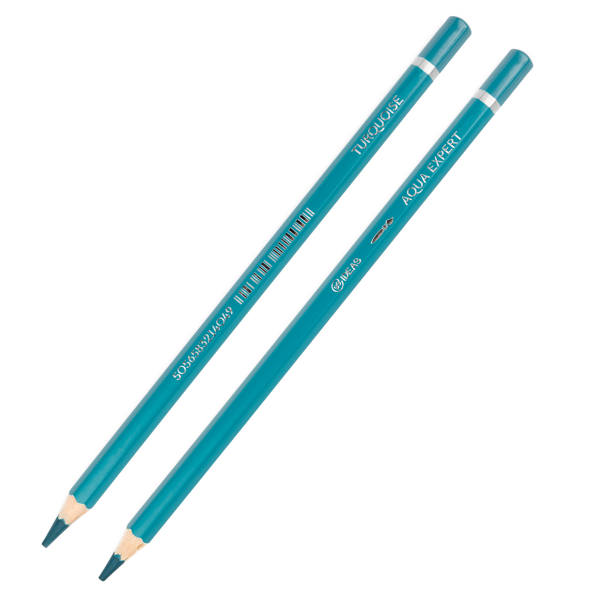 Олівець акварельний 99IDEAS "Aqua Expert", Turquoise/Бірюзовий, 99AE-TURQ