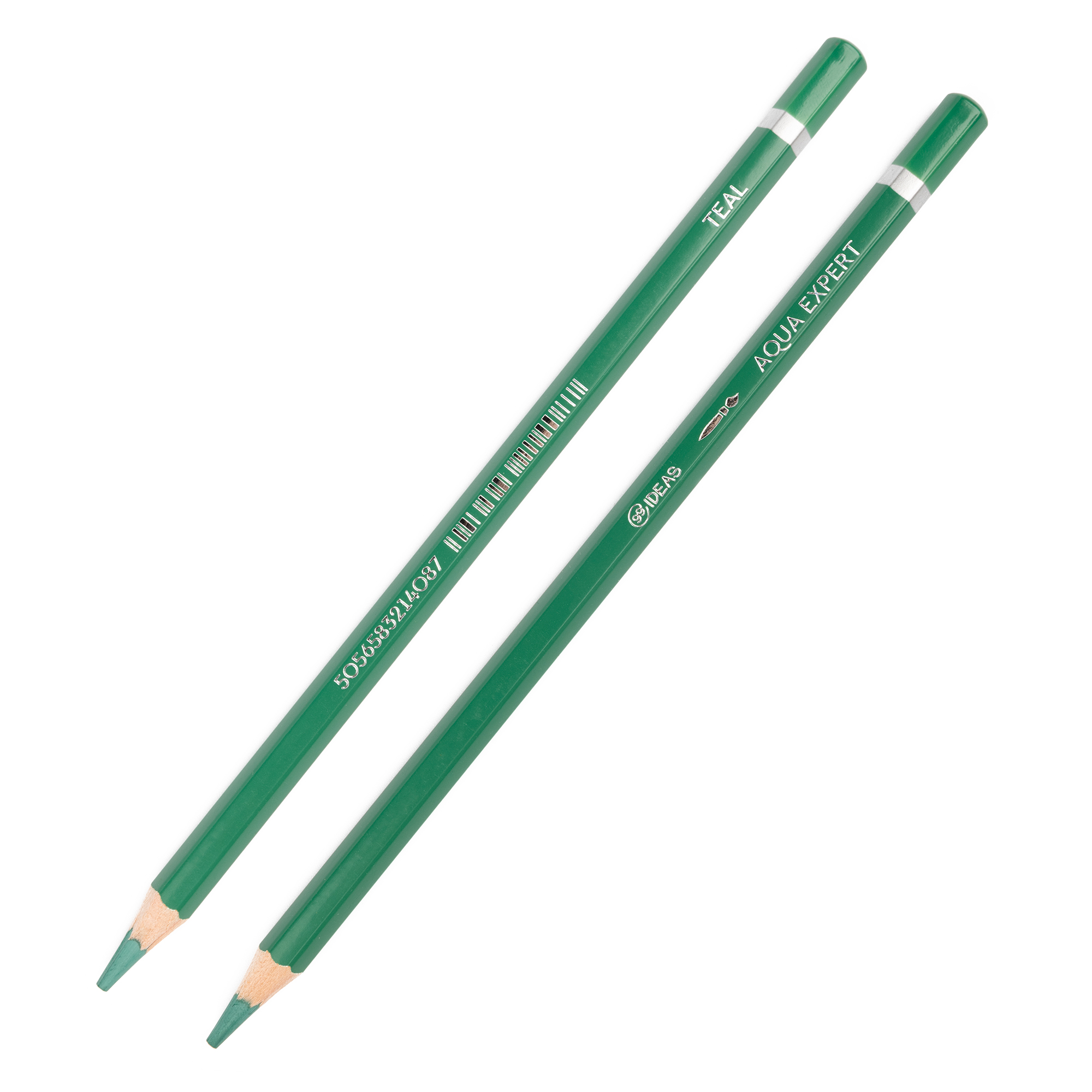 Олівець акварельний 99IDEAS "Aqua Expert", Teal/Бірюзовий, 99AE-TEAL
