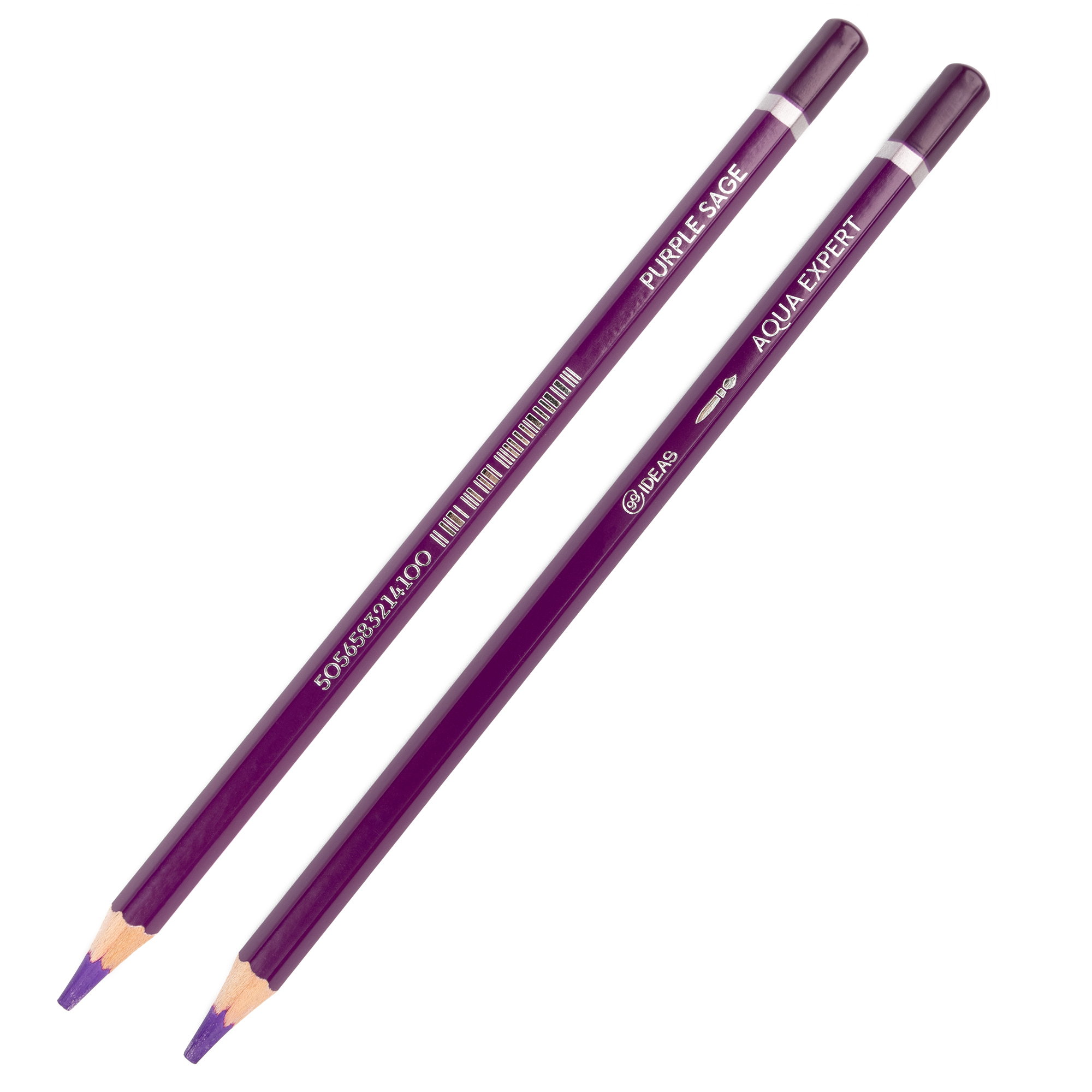 Олівець акварельний 99IDEAS "Aqua Expert", Purple Sage/Фіолетовий шавлій, 99AE-PURPSG