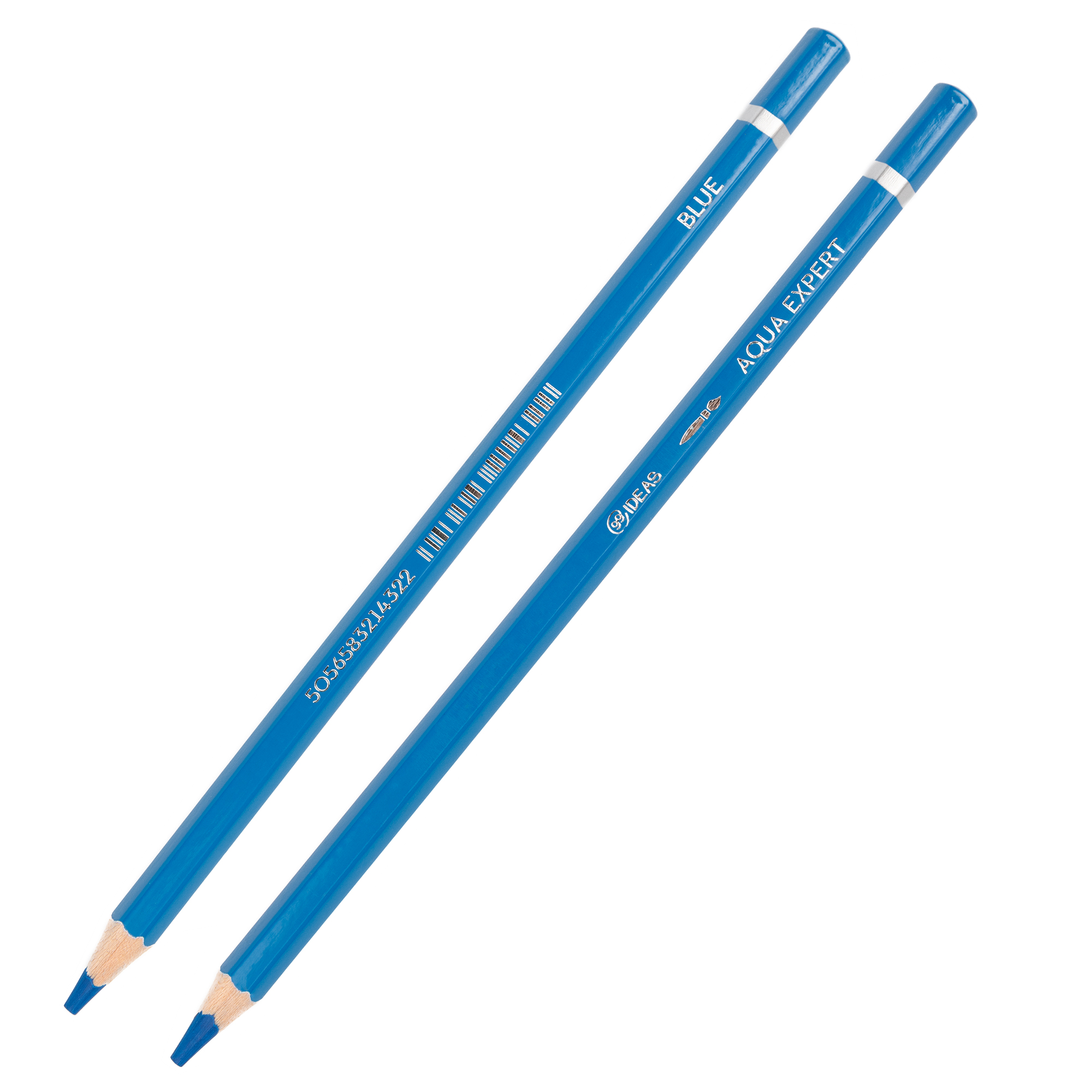 Олівець акварельний 99IDEAS "Aqua Expert", Blue/Синій, 99AE-BLUE