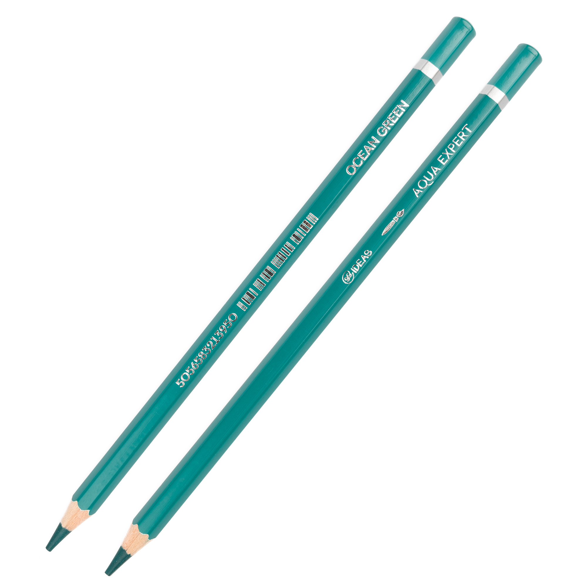 Олівець акварельний 99IDEAS "Aqua Expert", Ocean Green/Зелений океан, 99AE-OCGR