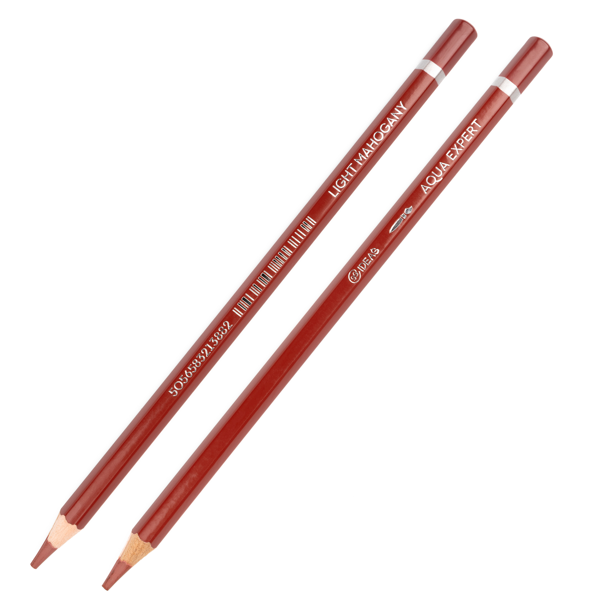 Олівець акварельний 99IDEAS "Aqua Expert", Light Mahogany/Світлий коричнево-червоний, 99AE-LMAH