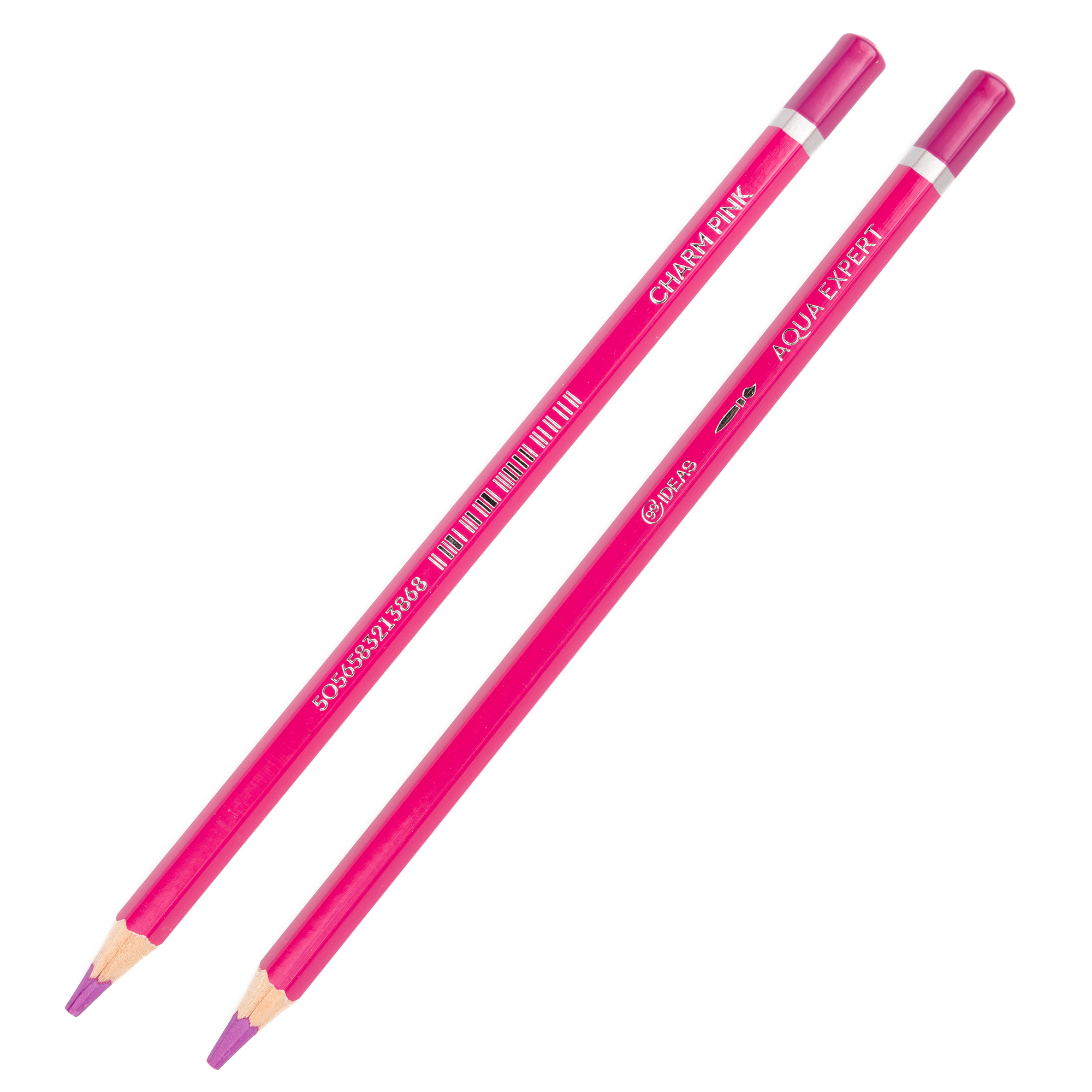 Олівець акварельний 99IDEAS "Aqua Expert", Charm Pink/Рожевий шарм, 99AE-CHARMP