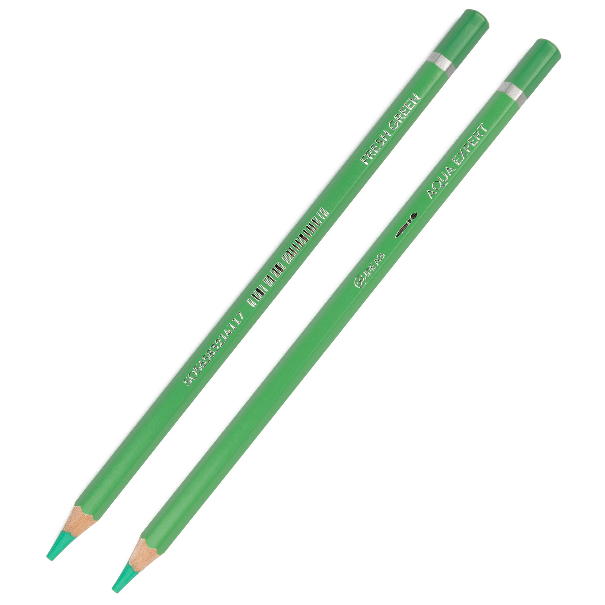 Олівець акварельний 99IDEAS "Aqua Expert", Fresh Green/Свіжо-зелений, 99AE-FRGR