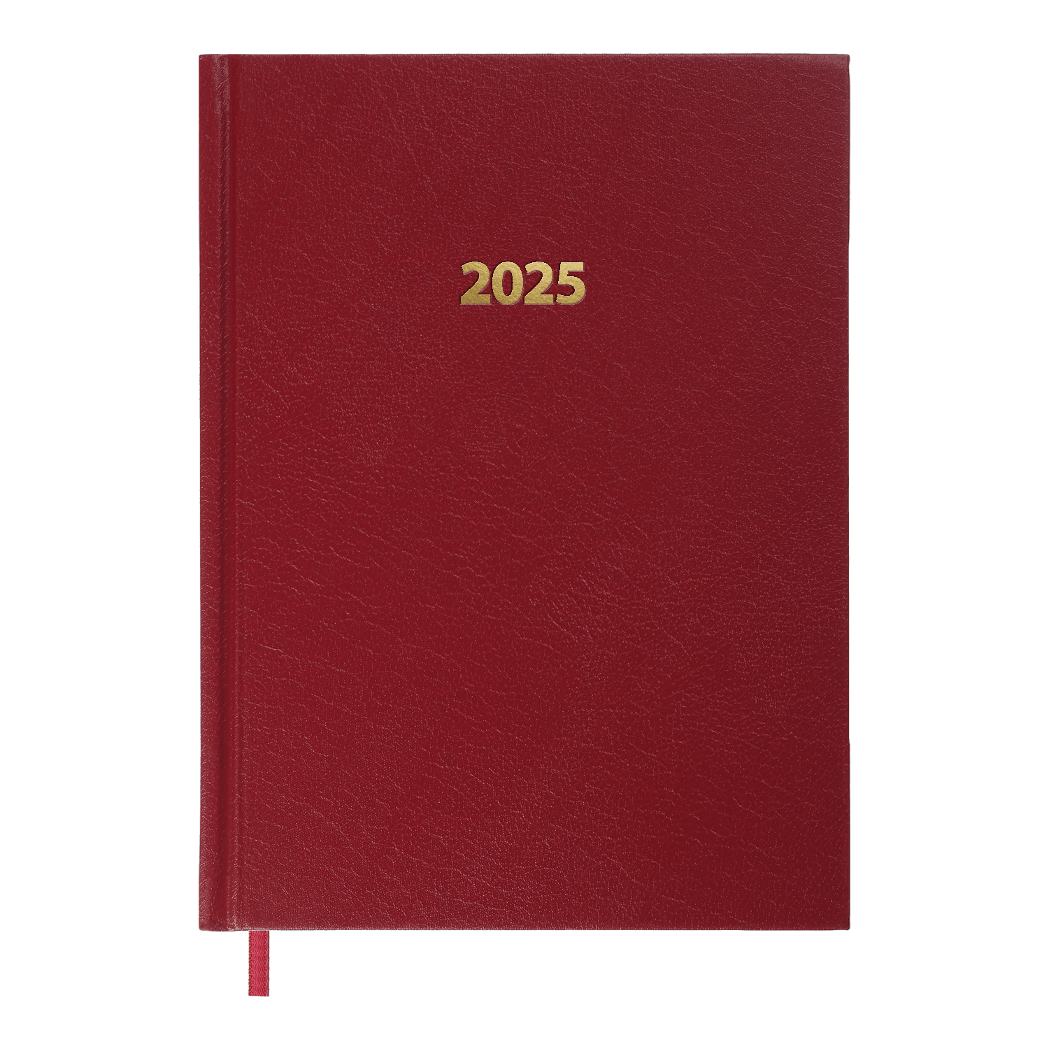 Щоденник датований A5, 2025, Strong, темно-червоний, BM.2129-13