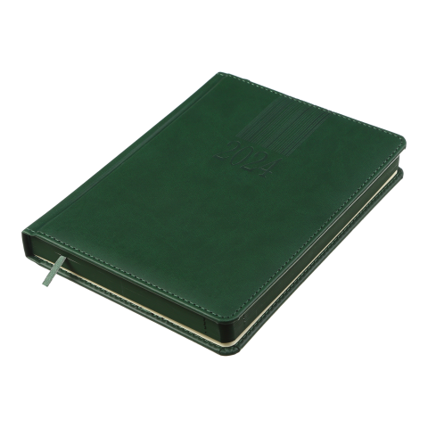 Ежедневник датированный A5, 2025, Code, зеленый, BM.2142-04 1