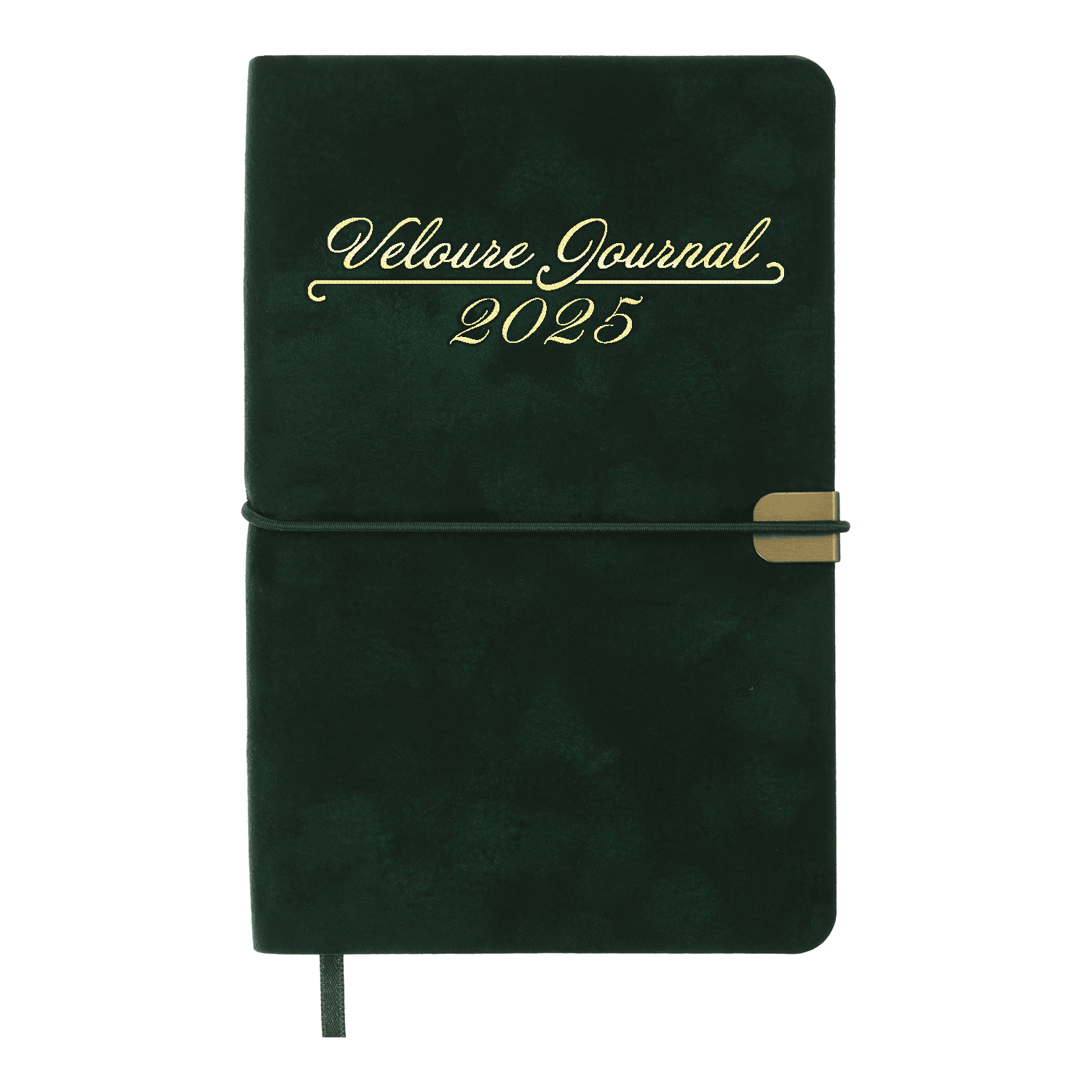 Ежедневник датированный A6, 2025, Velour, зеленый, BM.2512-04