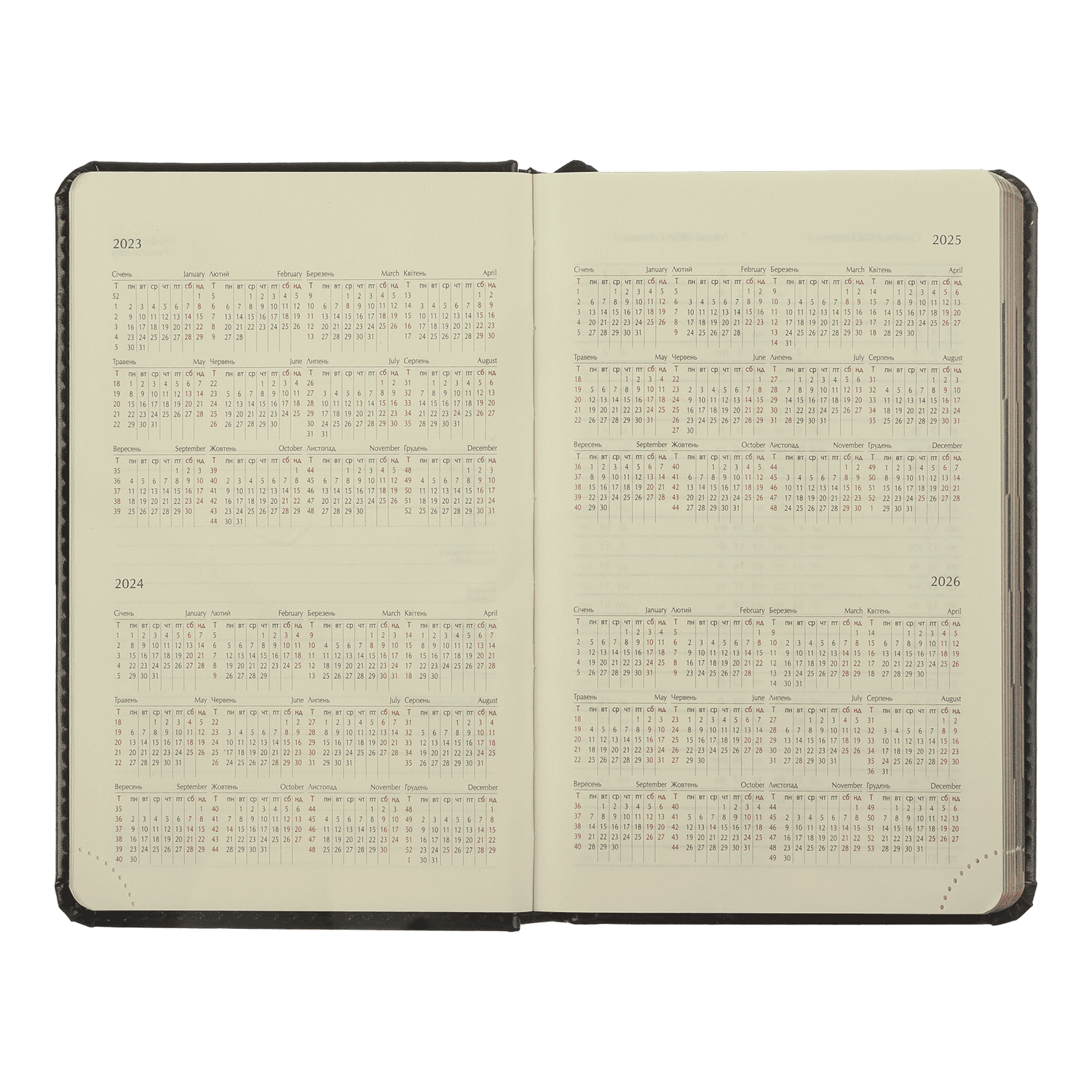Ежедневник датированный A6, 2025, Barone, синий, BM.2578-02 4