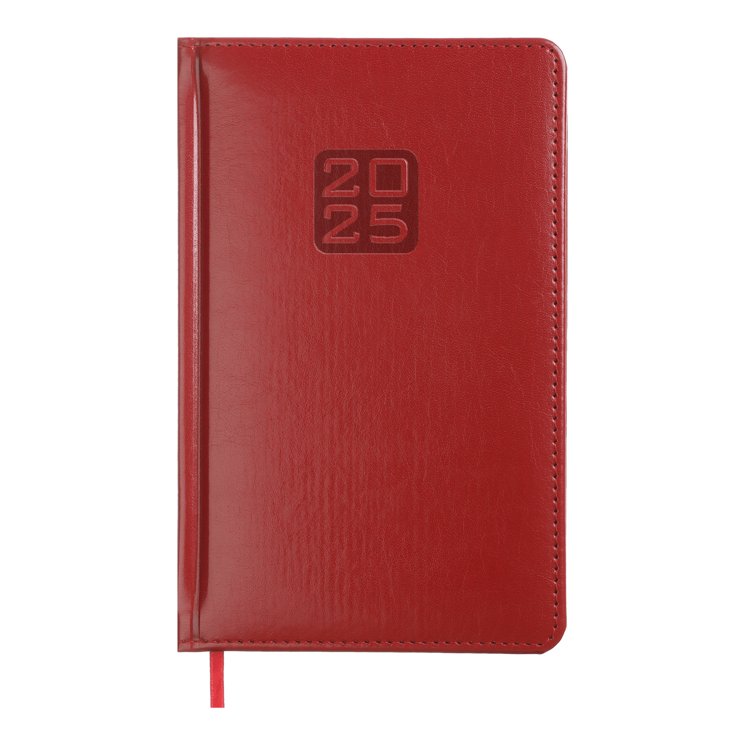 Еженедельник датированный A5, 2025, Bravo, красный, BM.2706-05