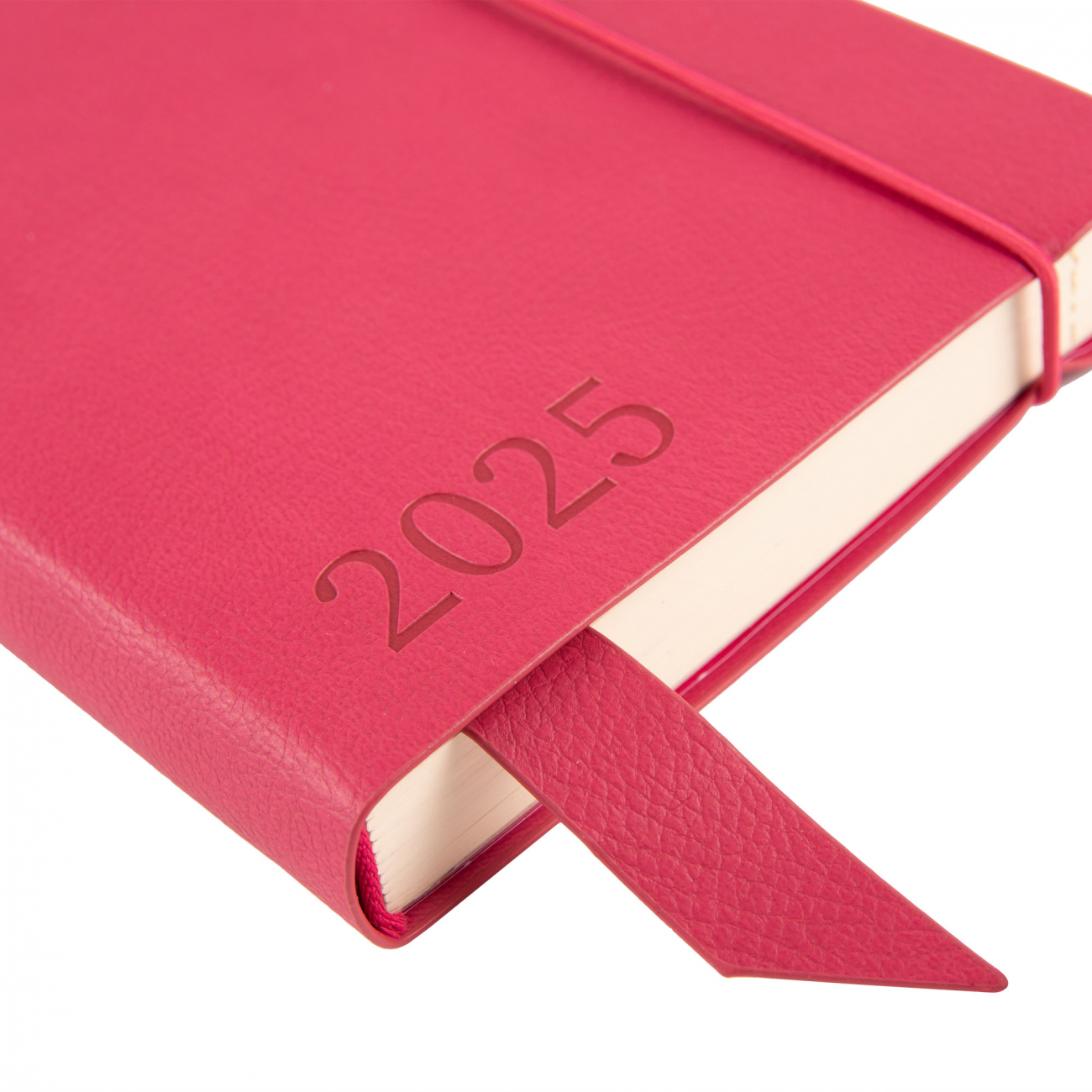 Деловая записная книжка 2025, 12*20 cм, "Monaco", мягк., 352 стр., розовый, 252506, Leo Planner 1