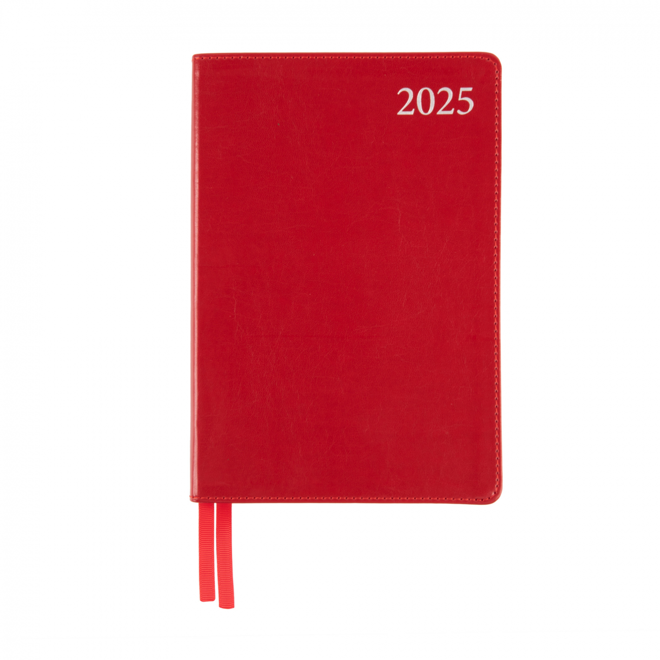 Діловий записник А5 2025, Leo Planner "Aldento", інтегральний, 368 стор., червоний, 252537, Leo Planner