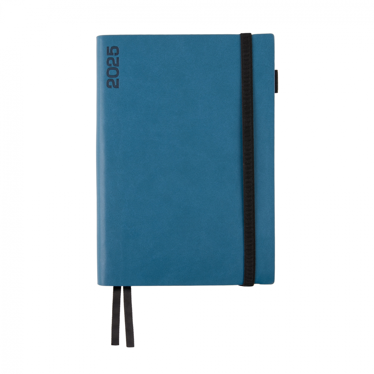 Деловая записная книжка А5 2025, "Binario", мягк., 368 стр., синий, 252540, Leo Planner