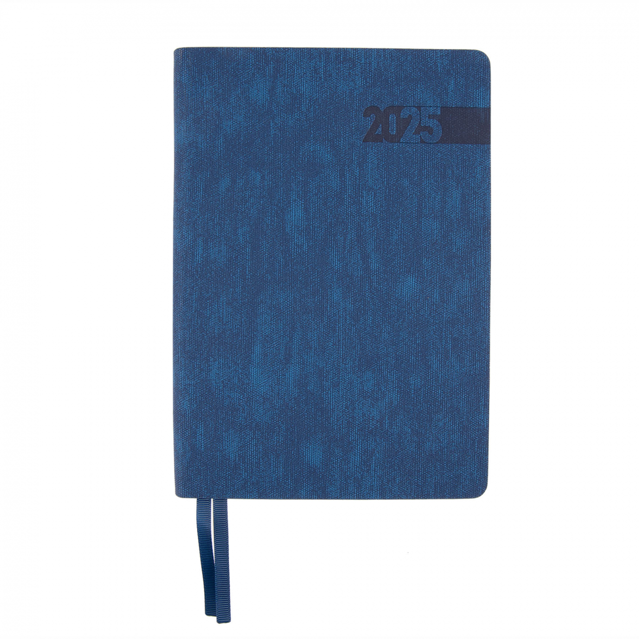 Деловая записная книжка А5 2025, "Boss", мягк., 368 стр., синий, 252513, Leo Planner