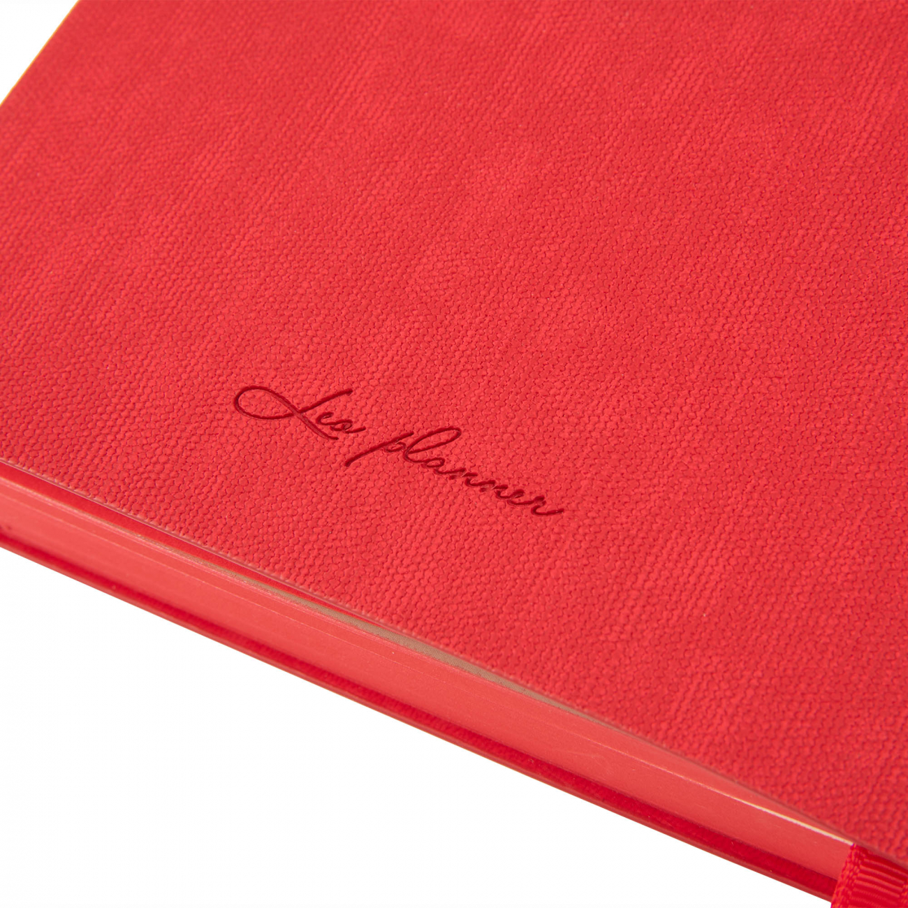Деловая записная книжка А5 2025, "Boss", мягк., 368 стр., красный, 252516, Leo Planner 12