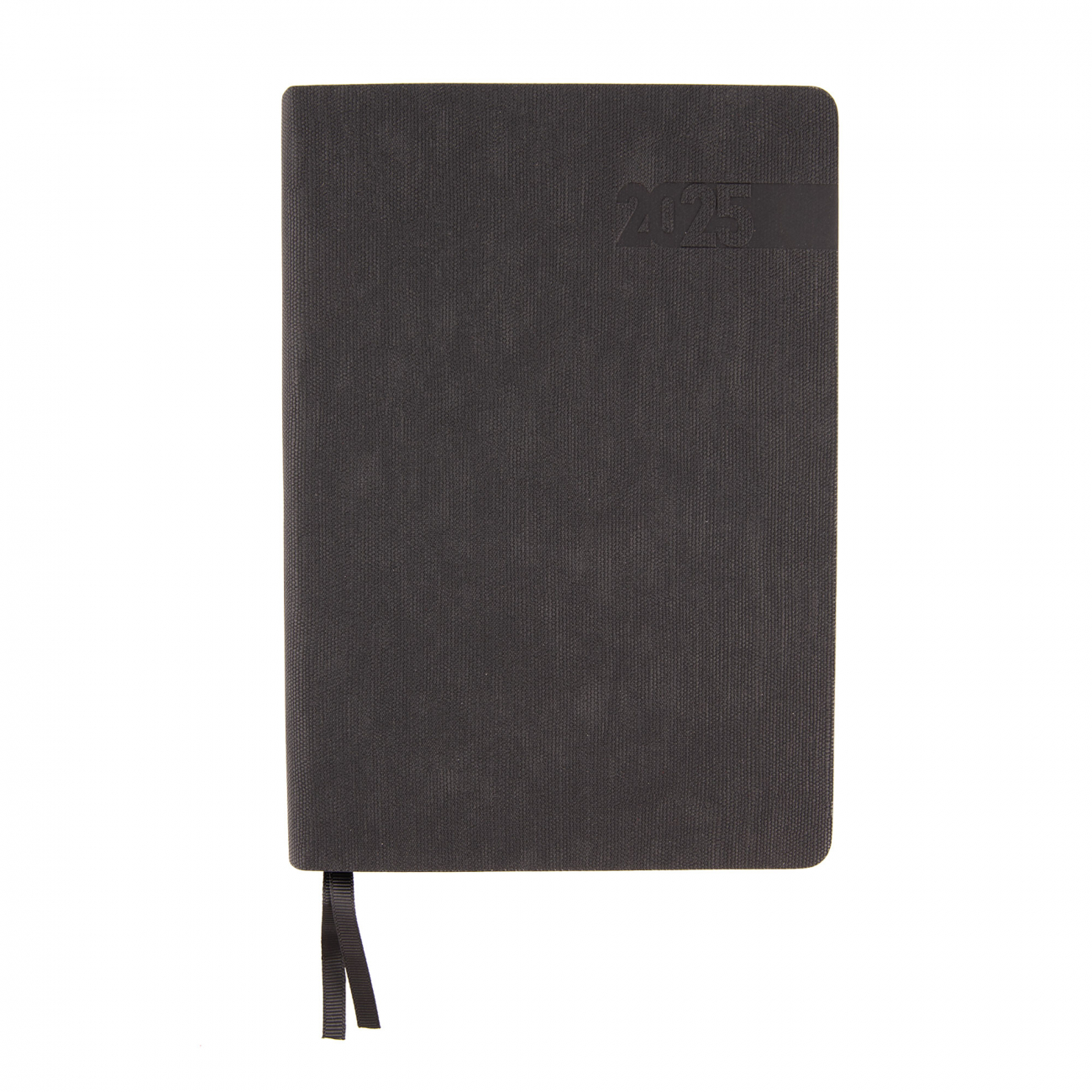 Деловая записная книжка А5 2025, "Boss", мягк., 368 стр., черный, 252514, Leo Planner